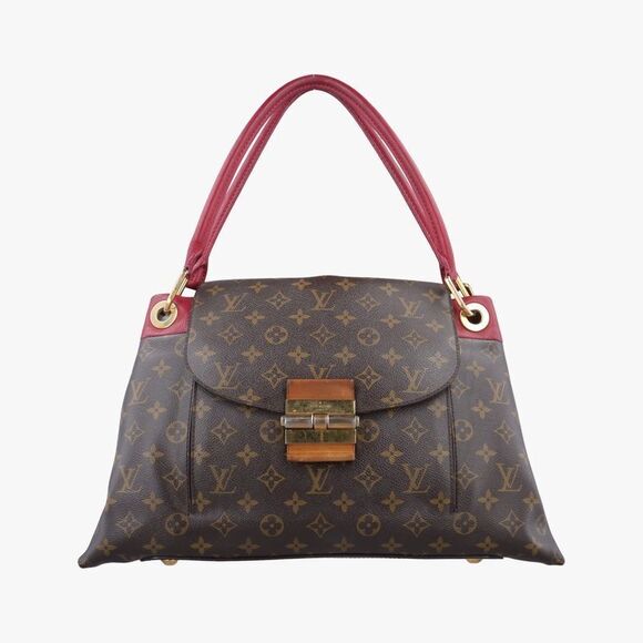 Louis Vuittonolympe Monogram Brown And Rouge Monogram Canvas M40732 Sp2182 - Picture 1 of 10